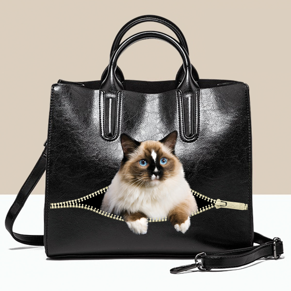 Ragdoll Cat Luxury Handbag V2