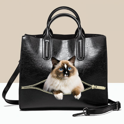 Ragdoll Cat Luxury Handbag V2