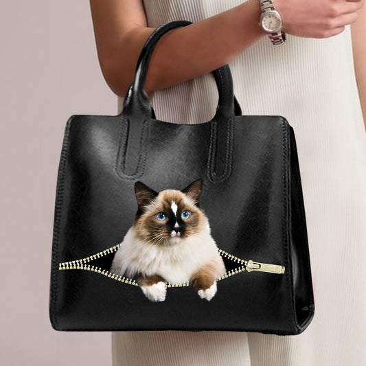 Ragdoll Cat Luxus Handtasche V2