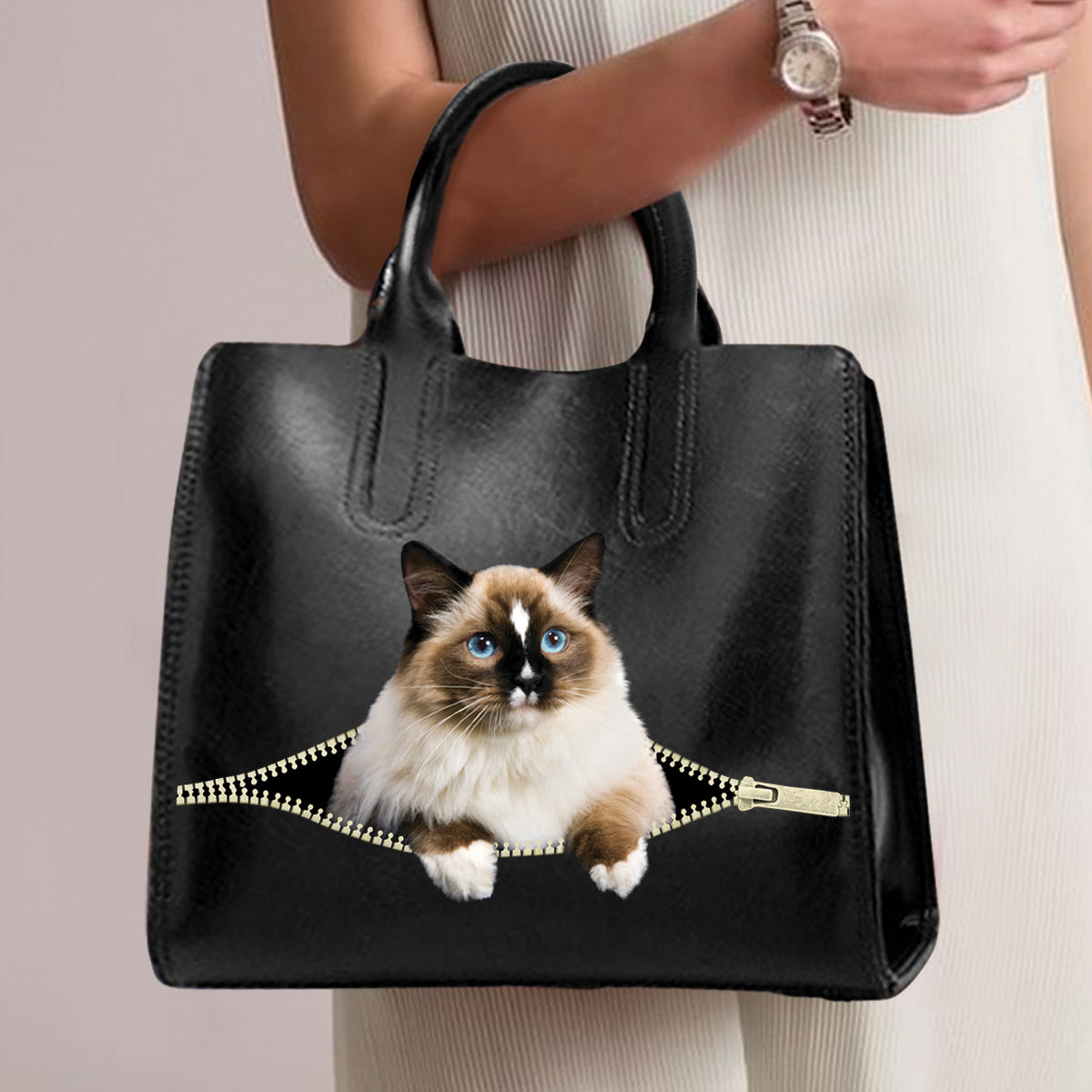 Ragdoll Cat Luxury Handbag V2