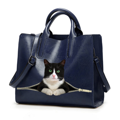 Reduce Stress At Work With British Shorthair Cat - Luxury Handbag V2