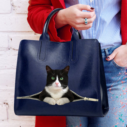 Reduce Stress At Work With British Shorthair Cat - Luxury Handbag V2