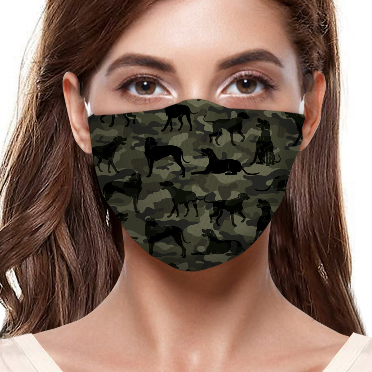 Masque F camouflage Rhodesian Ridgeback V1