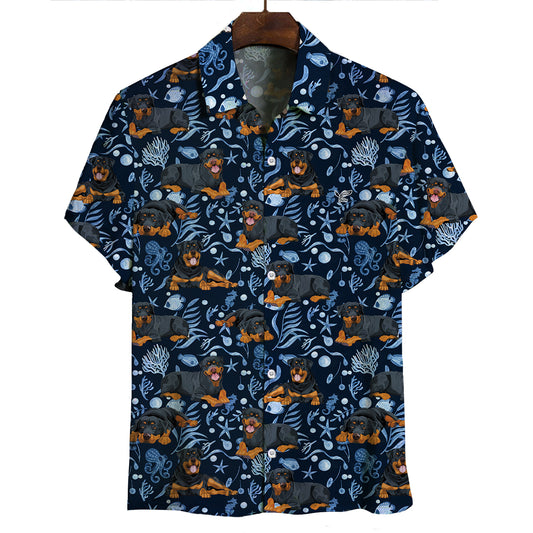 Rottweiler - Hawaiihemd V4