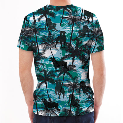 Rottweiler - Hawaiian T-Shirt V1