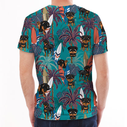 Rottweiler - Hawaiian T-Shirt V2