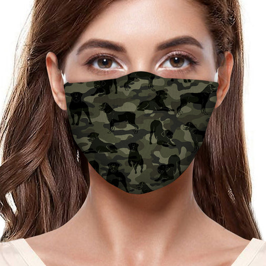 Masque F camouflage Rottweiler V1