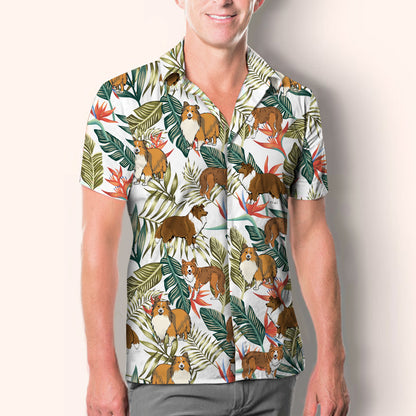 Rough Collie - Hawaiian Shirt V1
