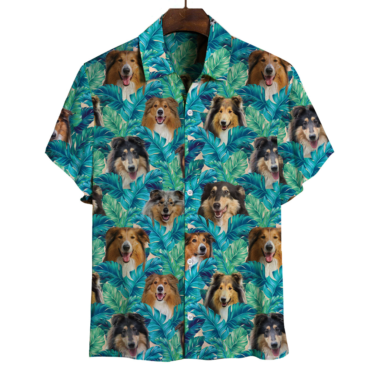 Rough Collie - Hawaiian Shirt V2