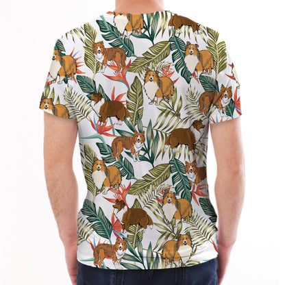 Rough Collie - Hawaiian T-Shirt V1