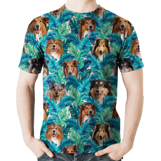 Rough Collie - Hawaiian T-Shirt V2