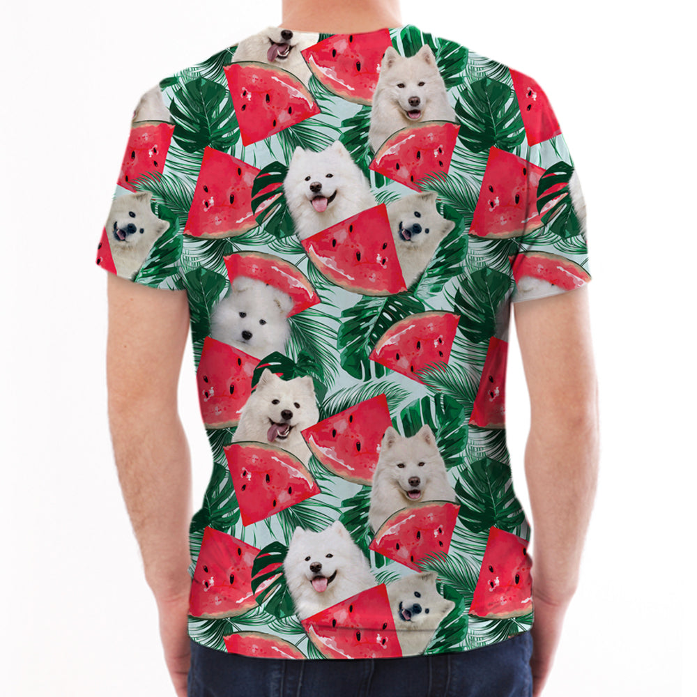 Samoyed - Hawaiian T-Shirt V1
