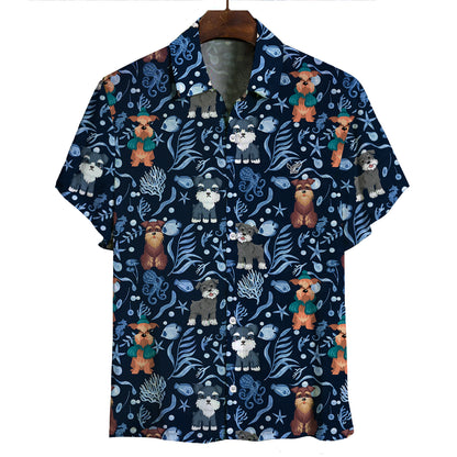 Schnauzer - Hawaiihemd V3