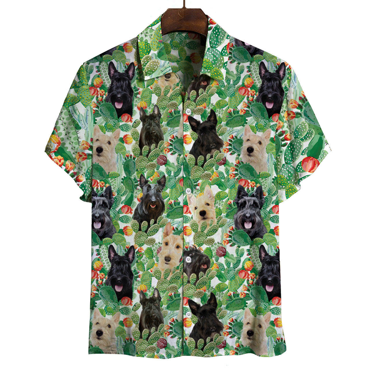 Scottish Terrier - Hawaiihemd V2