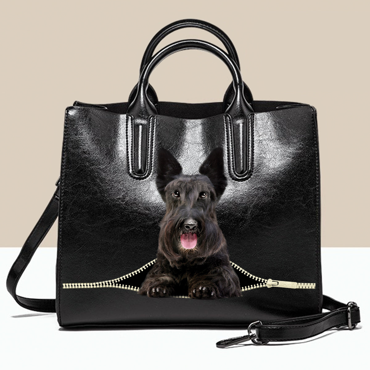 Scottish Terrier Luxury Handbag V1