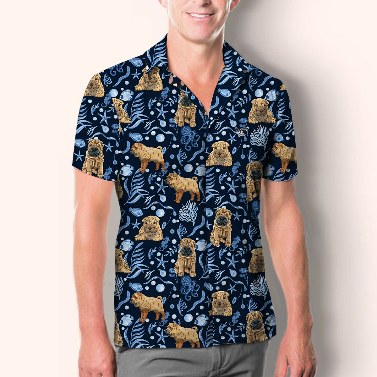 Shar Pei - Hawaiian Shirt V4