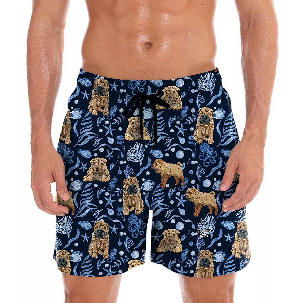 Shar Pei - Hawaiian Shorts V4