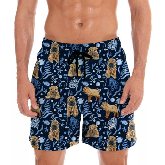 Shar Pei - Hawaiian Shorts V4