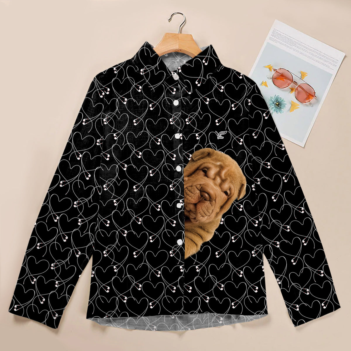 Shar Pei Will Steal Your Heart - Follus Women's Long-Sleeve Shirt