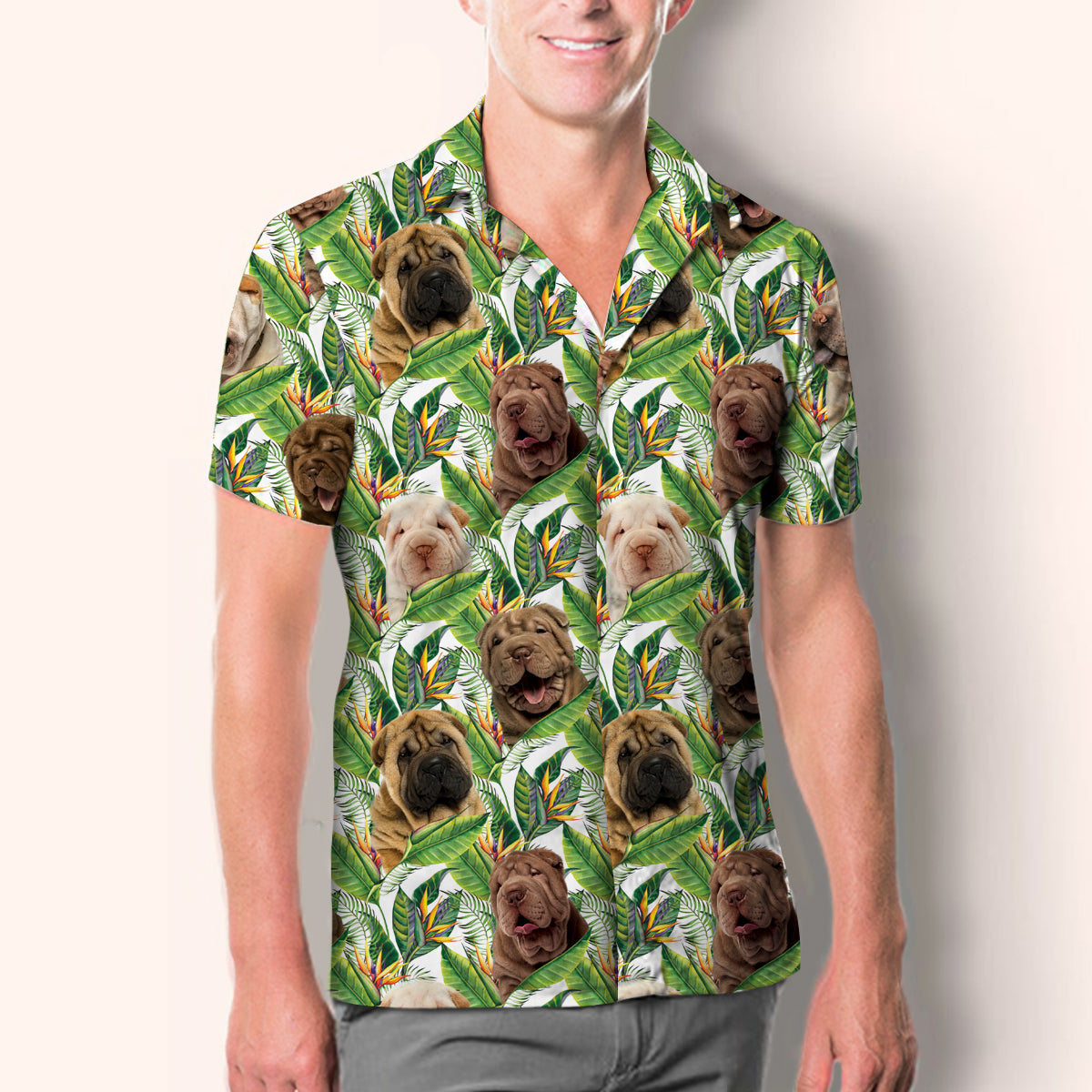 Shar Pei - Hawaiian Shirt V3