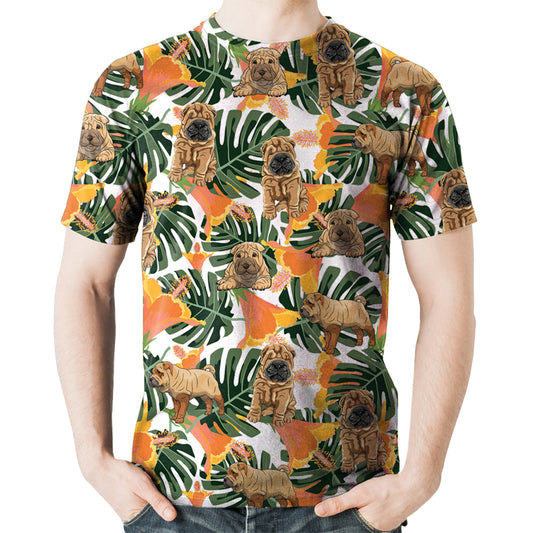 Shar Pei - Hawaiian T-Shirt V1