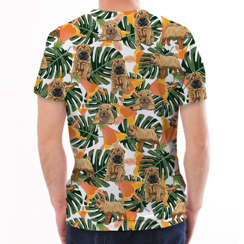 Shar Pei - Hawaiian T-Shirt V1