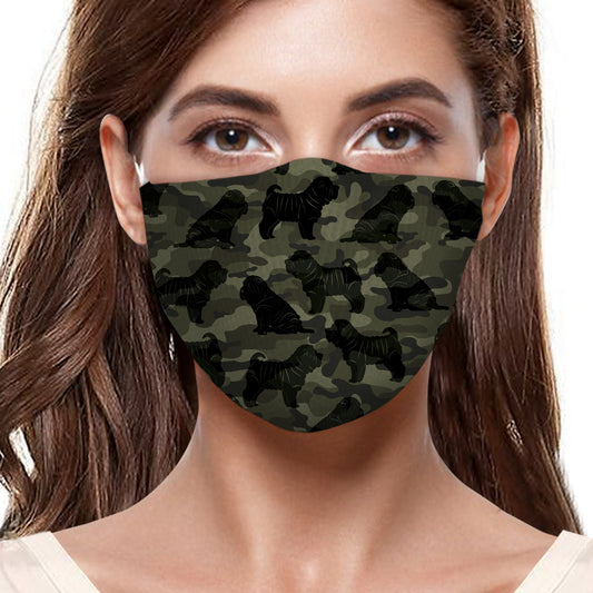 Masque F camouflage Shar Pei V1