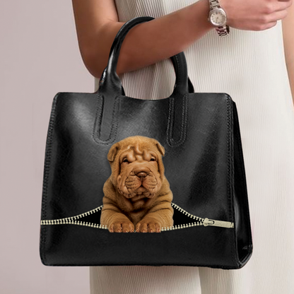 Shar Pei Luxury Handbag V1
