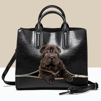 Shar Pei Luxury Handbag V2