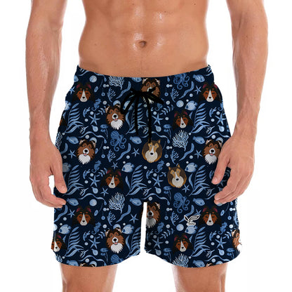 Shetland Sheepdog - Hawaiian Shorts V4