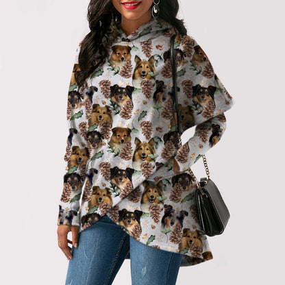 Shetland Sheepdog - Fashion Long Hoodie V1