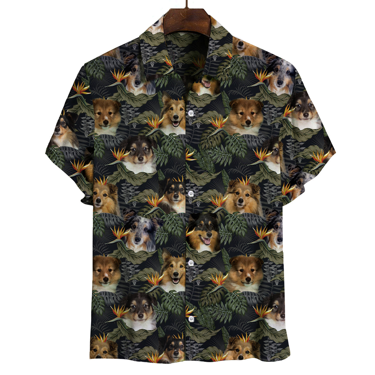 Shetland Sheepdog - Hawaiian Shirt V1