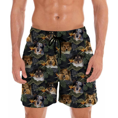 Shetland Sheepdog - Hawaii-Shorts V1