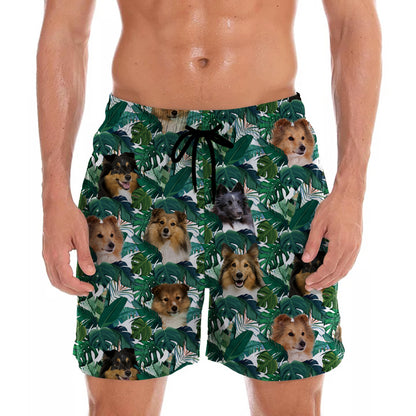 Shetland Sheepdog - Hawaiian Shorts V2