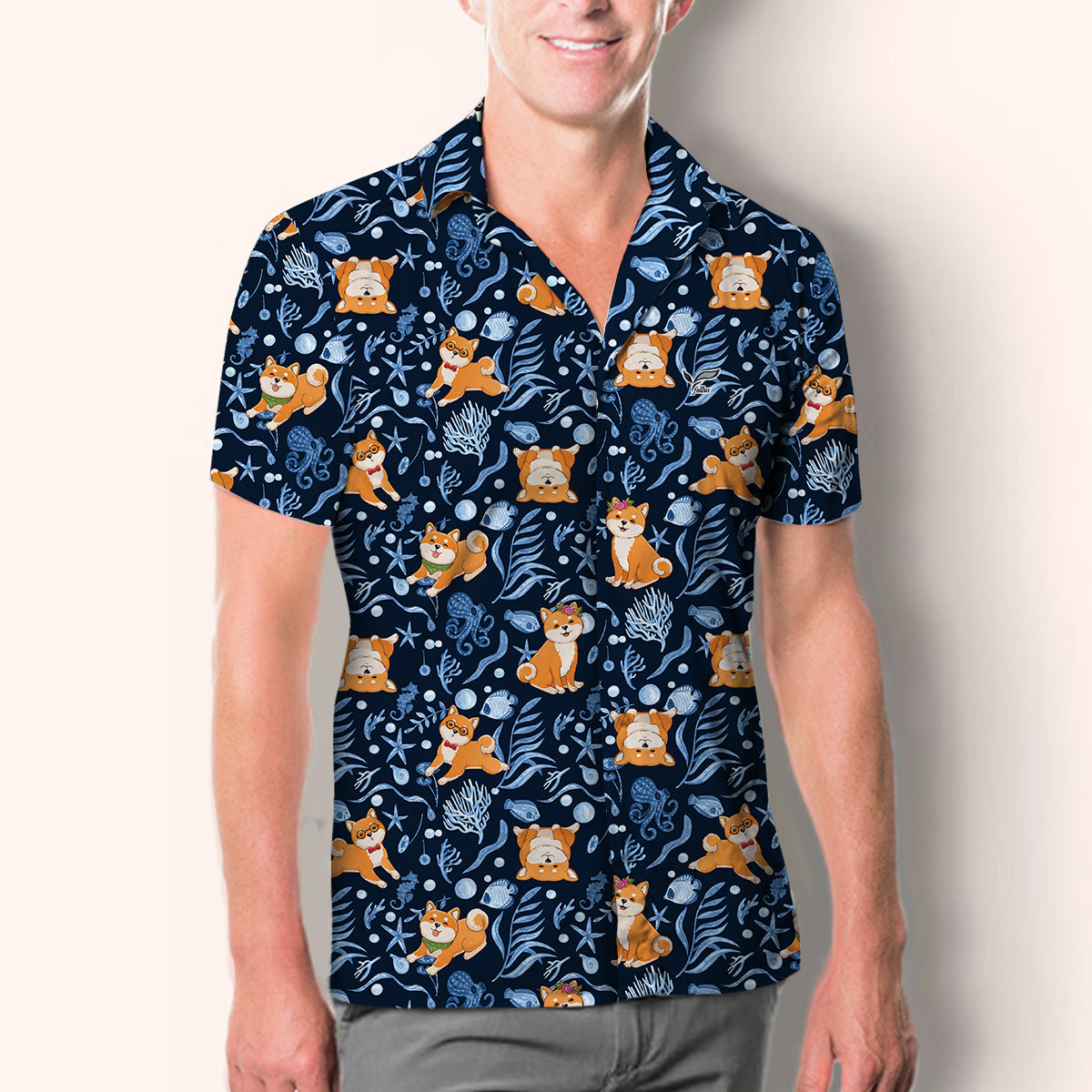 Shiba Inu - Hawaiian Shirt V3