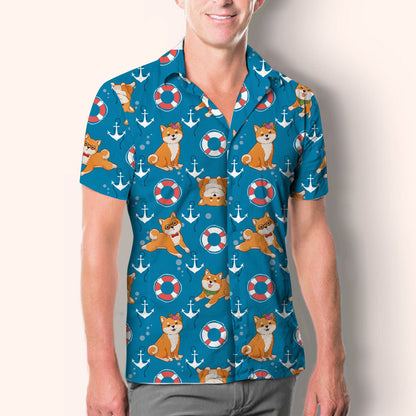 Shiba Inu - Hawaiian Shirt V2