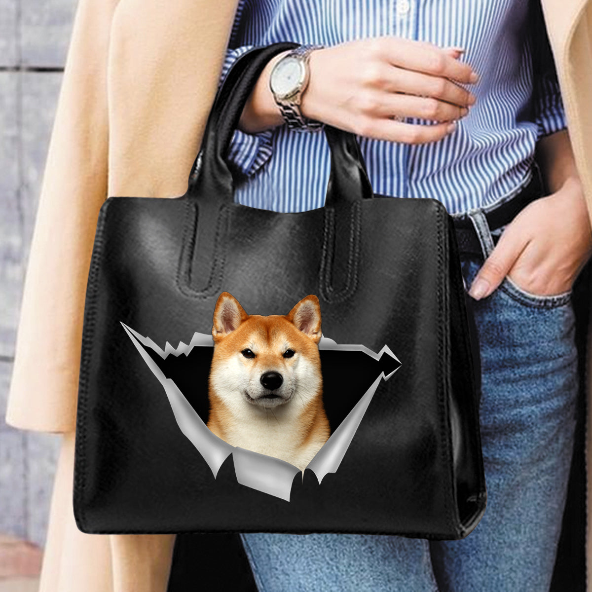 Sac à main de luxe Shiba Inu V3