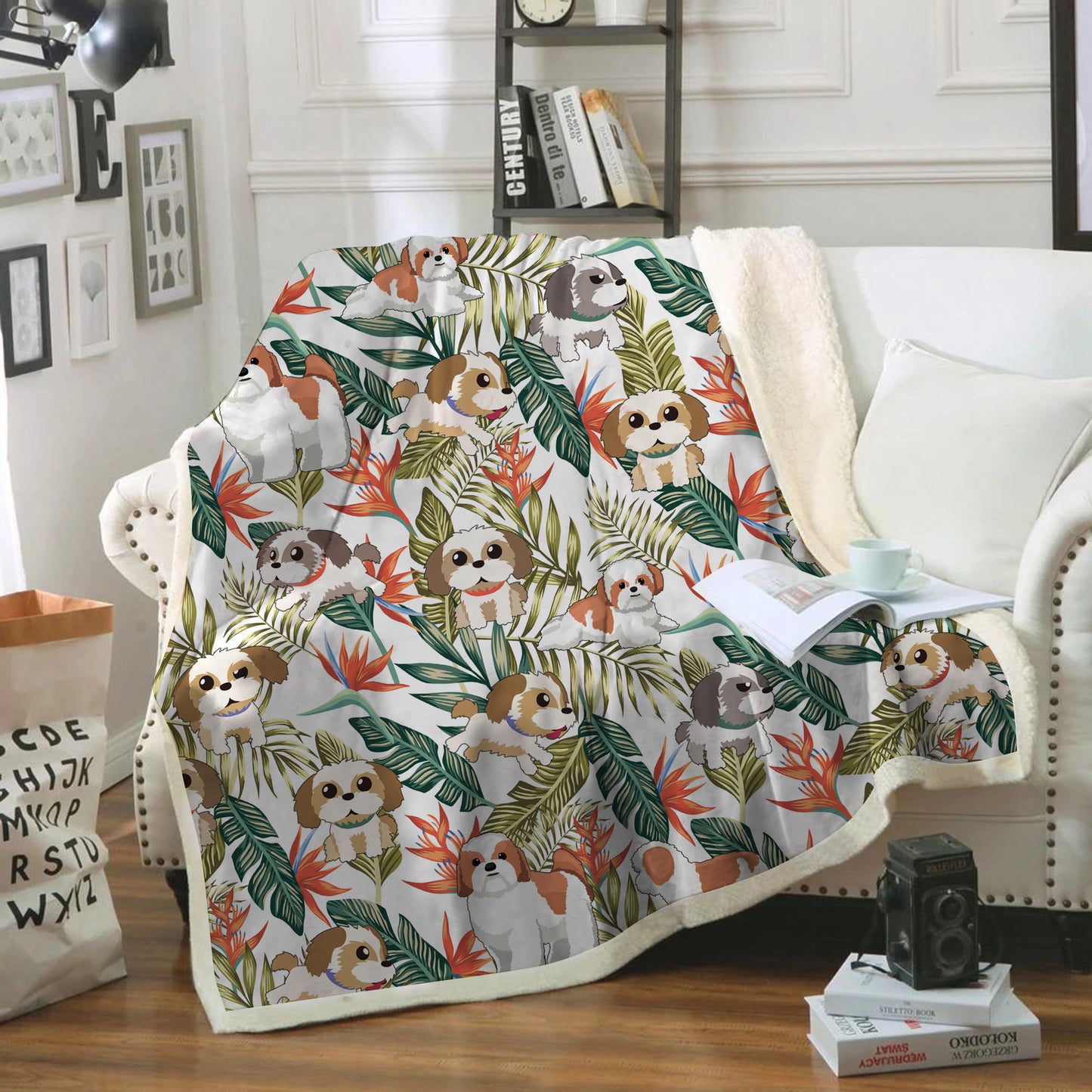 Shih Tzu - Couverture colorée V2