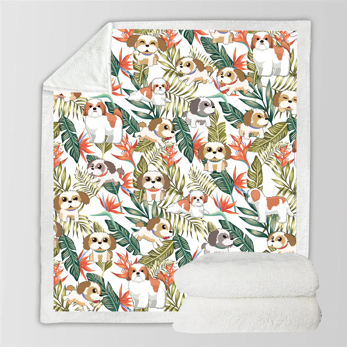 Shih Tzu - Couverture colorée V2