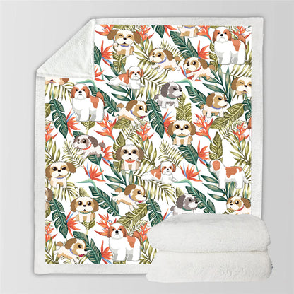 Shih Tzu - Couverture colorée V2