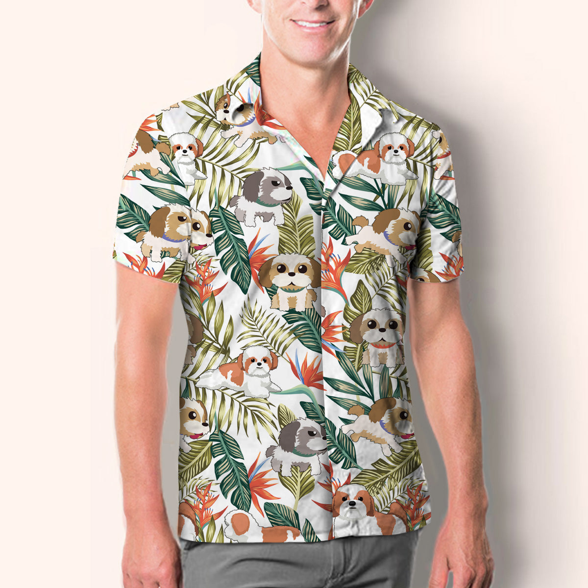 Shih Tzu - Hawaiian Shirt V2