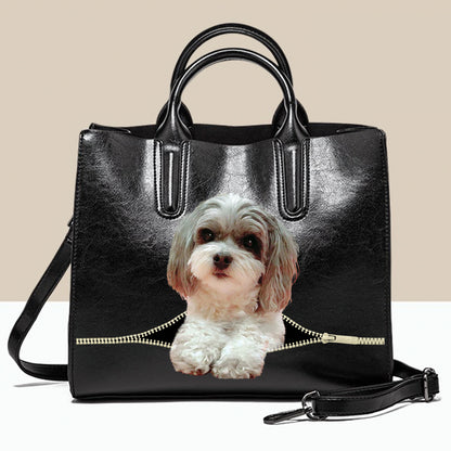 Shih Tzu Luxury Handbag V6