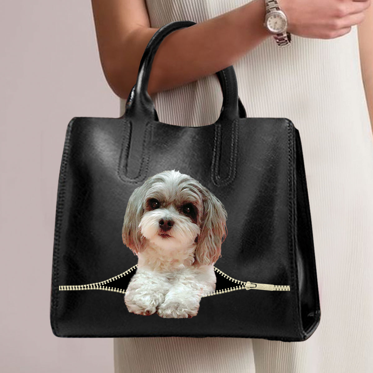 Shih Tzu Luxury Handbag V6