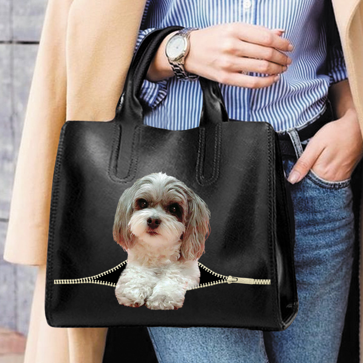 Shih Tzu Luxury Handbag V6