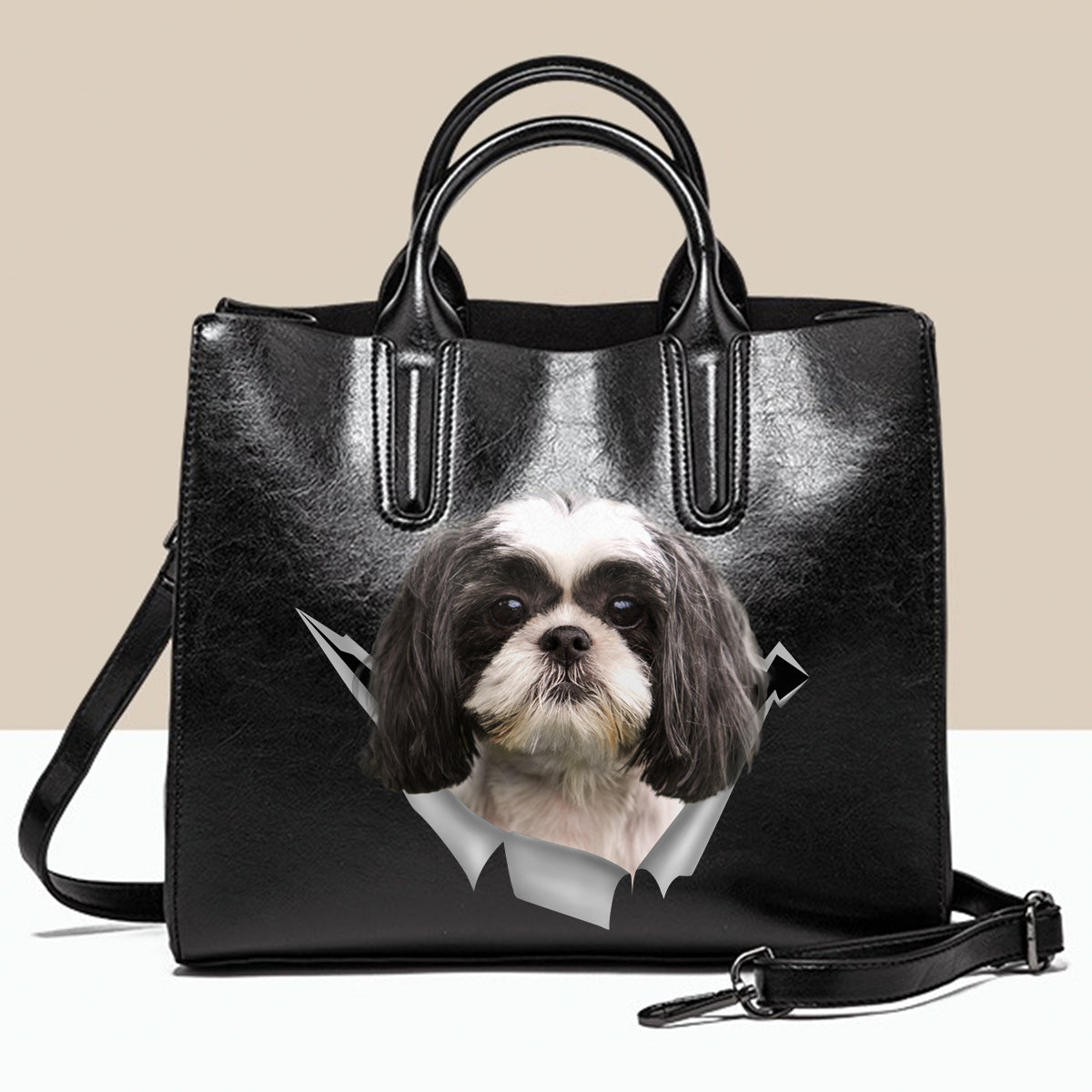 Shih Tzu Luxury Handbag V7