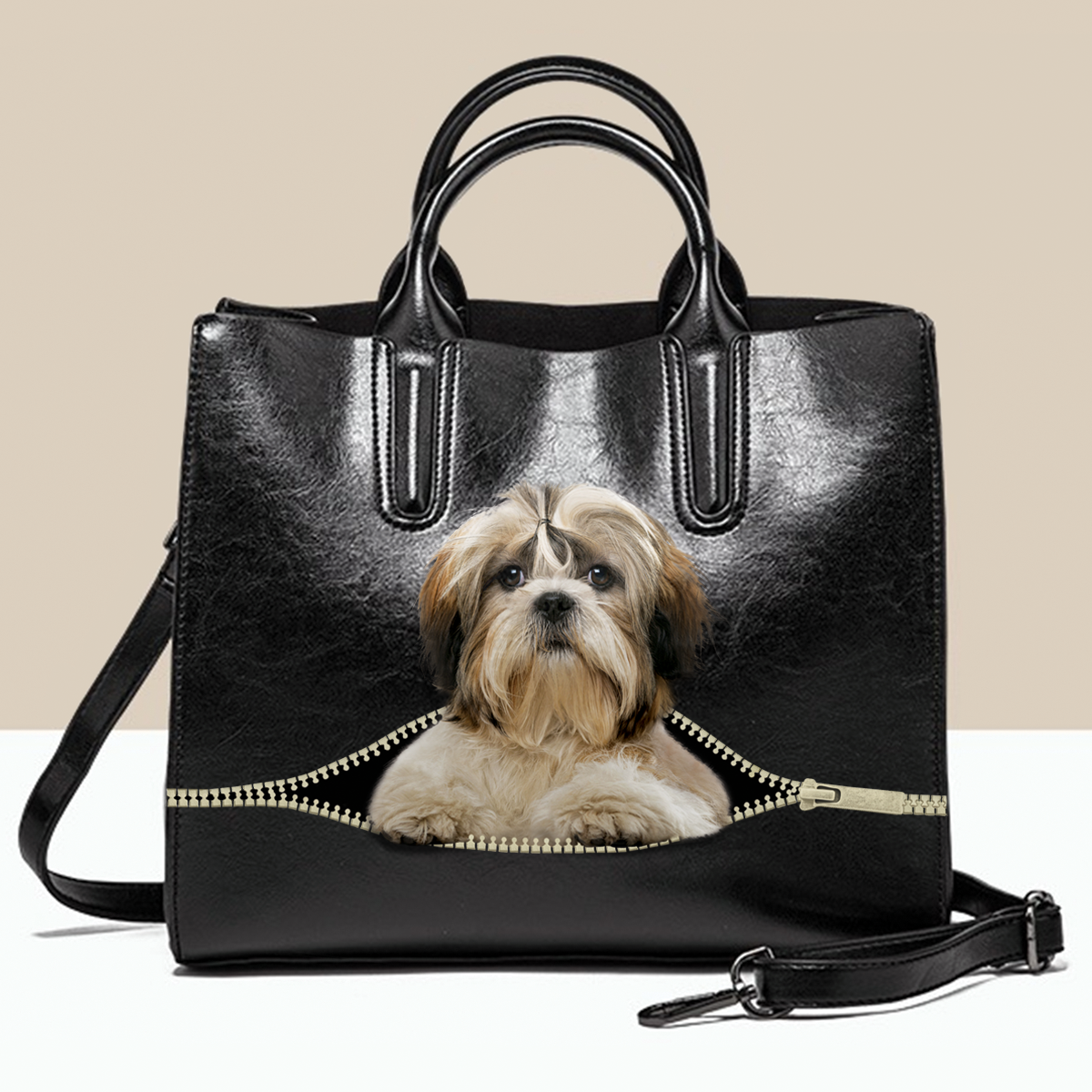 Shih Tzu Luxury Handbag V2