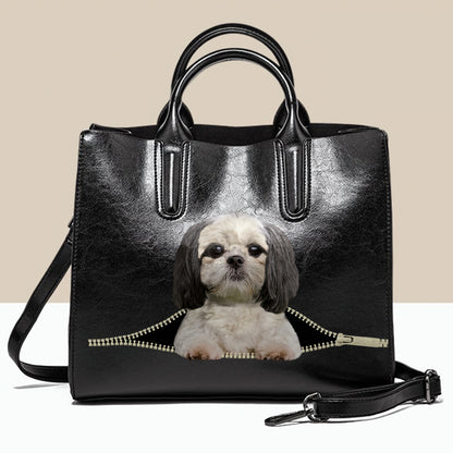 Shih Tzu Luxury Handbag V4