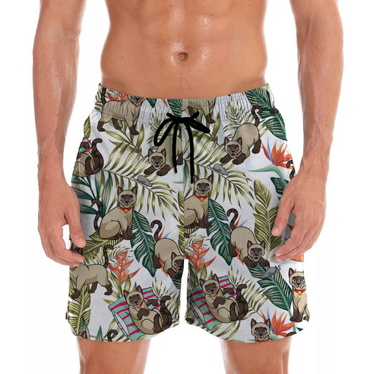 Siamese Cat - Hawaiian Shorts V1
