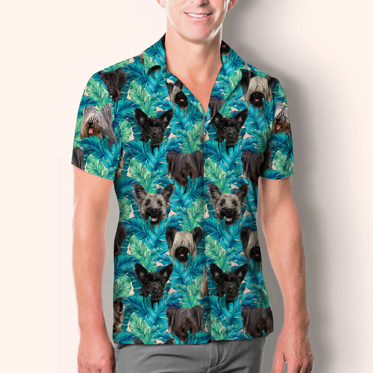 Skye Terrier - Hawaiihemd V1