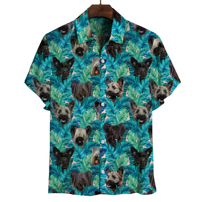 Skye Terrier - Chemise hawaïenne V1